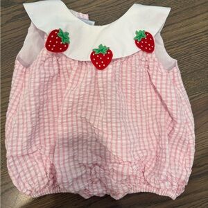 Little English Pink Gingham Baby Bubble